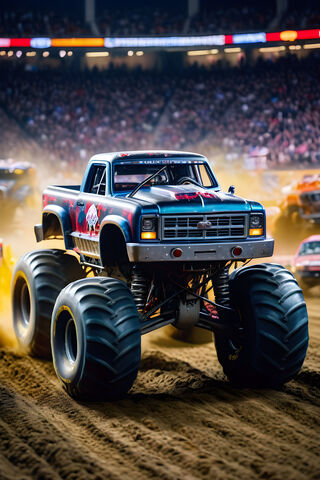 Monster Truck Madness! 🏁🚙💨