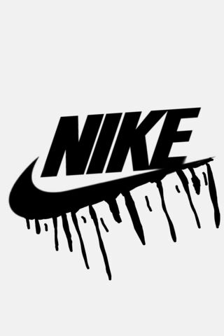 Melting Nike Logo