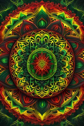 Mandala Of Fire Wisdom