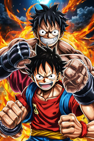 Luffy's Epic Transforma..