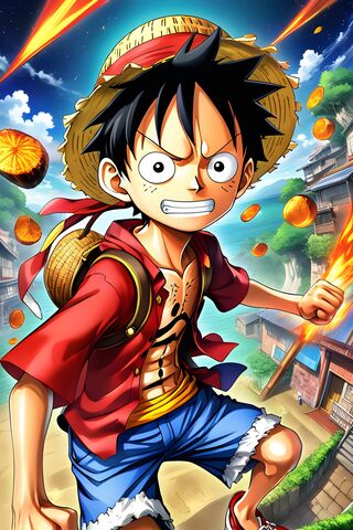 Luffy's Epic Adventure! 🌊⚔️