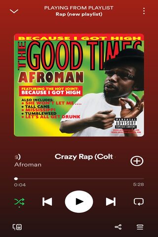 Afroman's 'Because I Go..