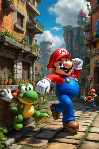 Mario's Adventure in th..