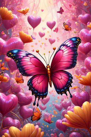 Mariposas Rosas