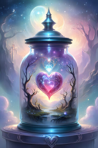 Enchanted Heart in a Ja..