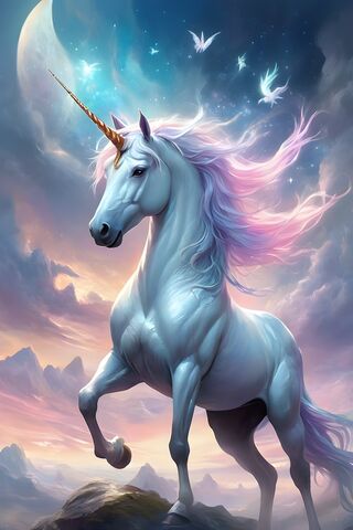 Enchanted Unicorn in a ..