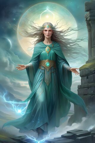 Enchanting Sorceress 🌌✨