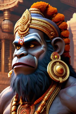 Majestic Hanuman 🐒✨