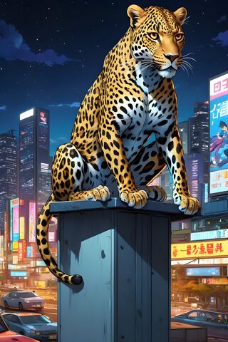 Urban Majesty: The Leopard in the City 🌆🐆