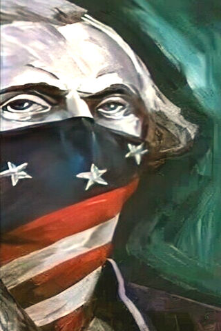 Masked Patriot: A Modern Take on History 🇺🇸
