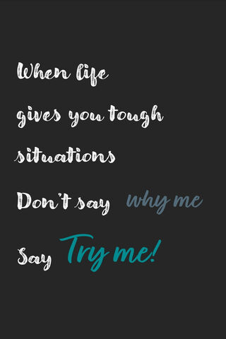 Embrace the Challenge! ..