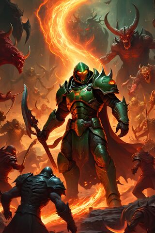 Medieval Doom Slayer