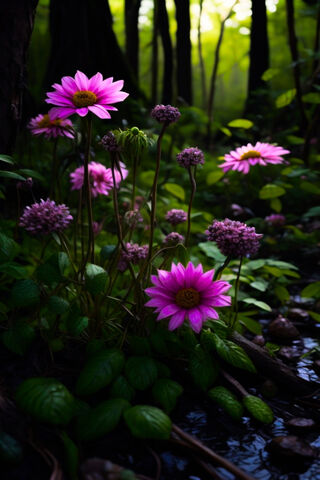 Morning Flowers