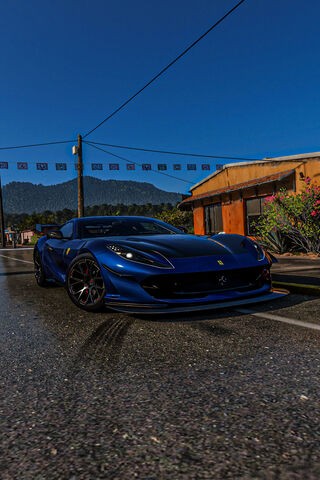 Sleek Blue Beauty on th..