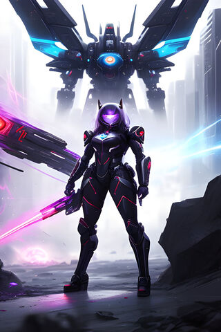 Cyber Warrior in Action..