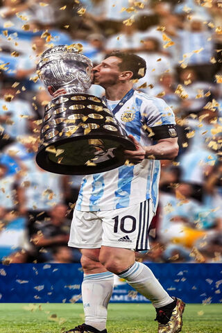 Messi's Triumph: A Mome..