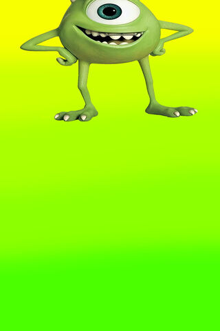 Cheerful Green Monster