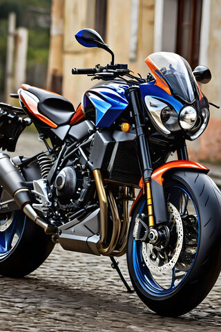 Sleek Power on Two Wheels 🏍️✨