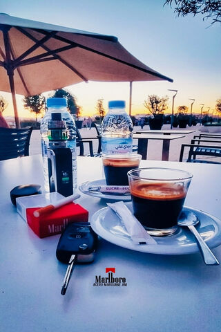 Sunset Sips ☕🌅