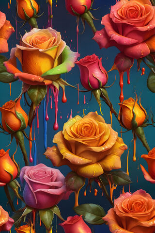 Multi Color Rose's
