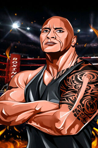 The Rock in Action! 💪🔥