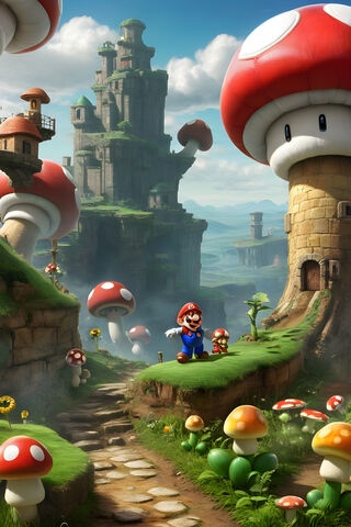 Mario's Mushroom Kingdo..