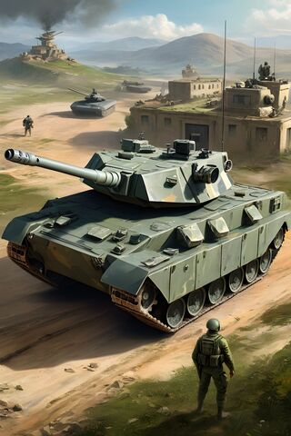 Armored Might on the Ba..