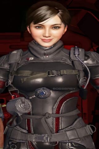 Futuristic Heroine in A..