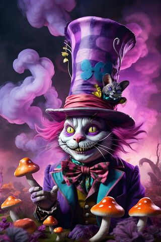 Mad Hatter Cheshire Cat Combo