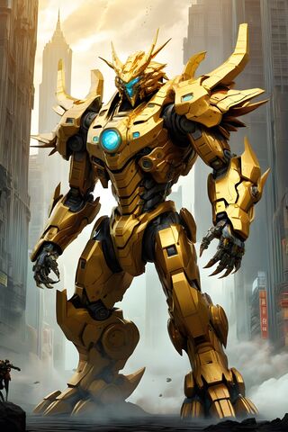 Mech Kaiju Fusion