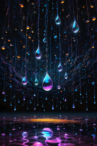 Mirrored Raindrops