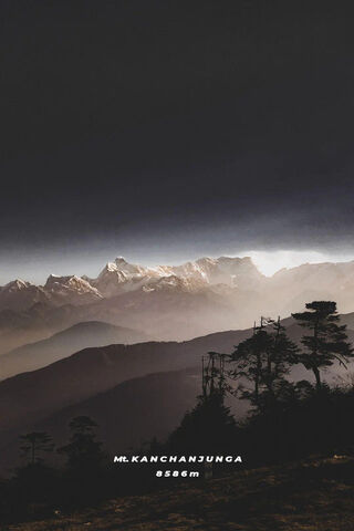 Mountain Kanchanjunga