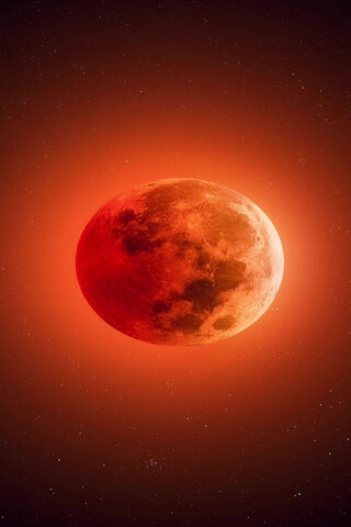 Enigmatic Blood Moon 🌕✨