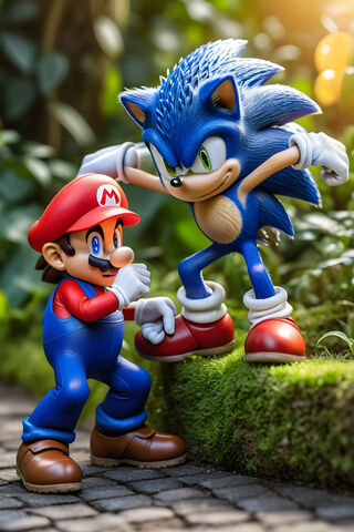 Epic Showdown: Mario vs..
