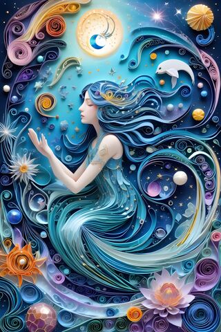 Mandala Aquarius