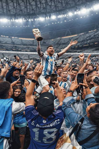 Messi's Triumph: A Cele..