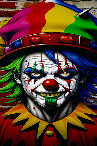 Colorful Clown of Misch..