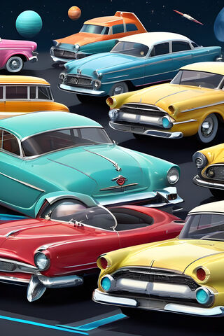 Cosmic Car Show: A Retr..
