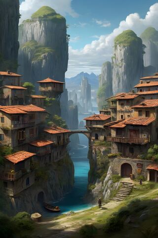 Enchanted Village by th..