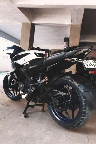Sleek Ride in the Shado..