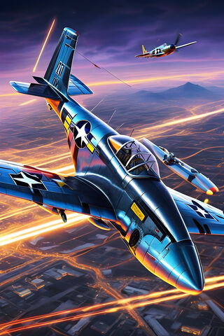 North American P-51 Mustang NFighter Aircraft ?