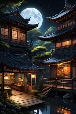 Nighttime Scene