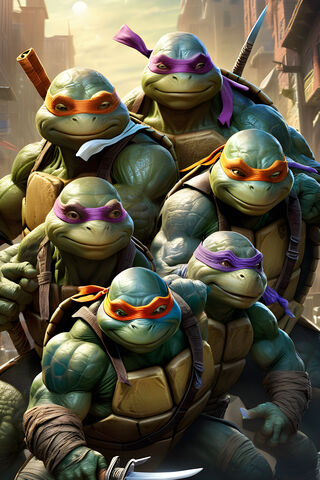 Ninjas Turtle Style