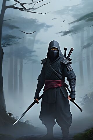 Mysterious Ninja in the..