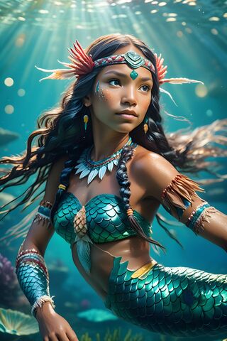Native American Mermaid