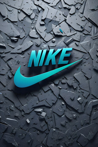 Dynamic Nike Logo on Te..