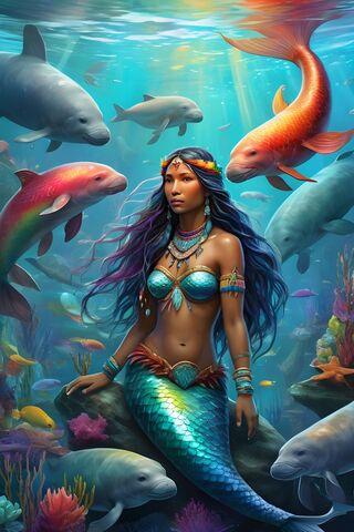 Native American Mermaid