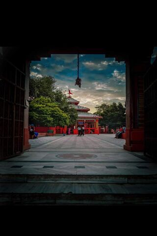 Serene Temple Gateway 🌅🏯