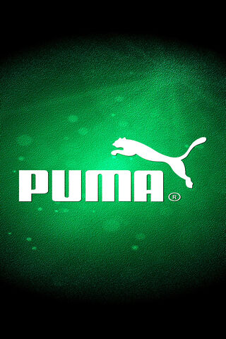 Puma's Bold Green Glow 🌟