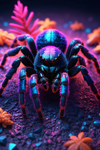 Neon Spider